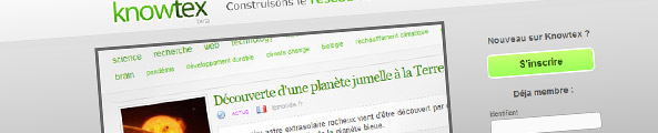 knowtex réseau social de la culture scientifique et technique
